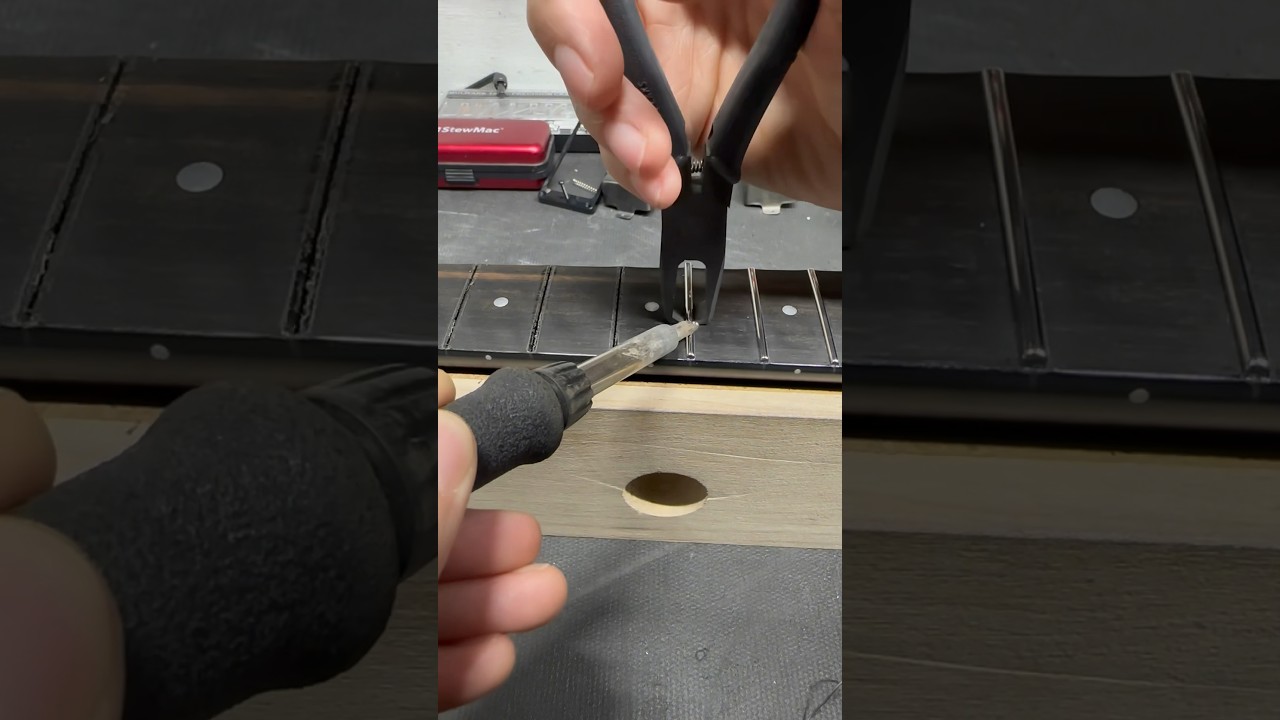 Nickel to Stainless steel refret for this ESP EX-NT!