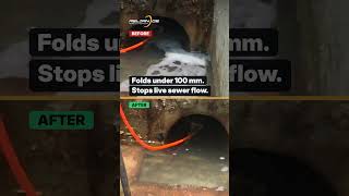 Custom Airbag Folds Under 100mm, Stops Live Sewer Flow | DN150–DN300 Pipe Plug