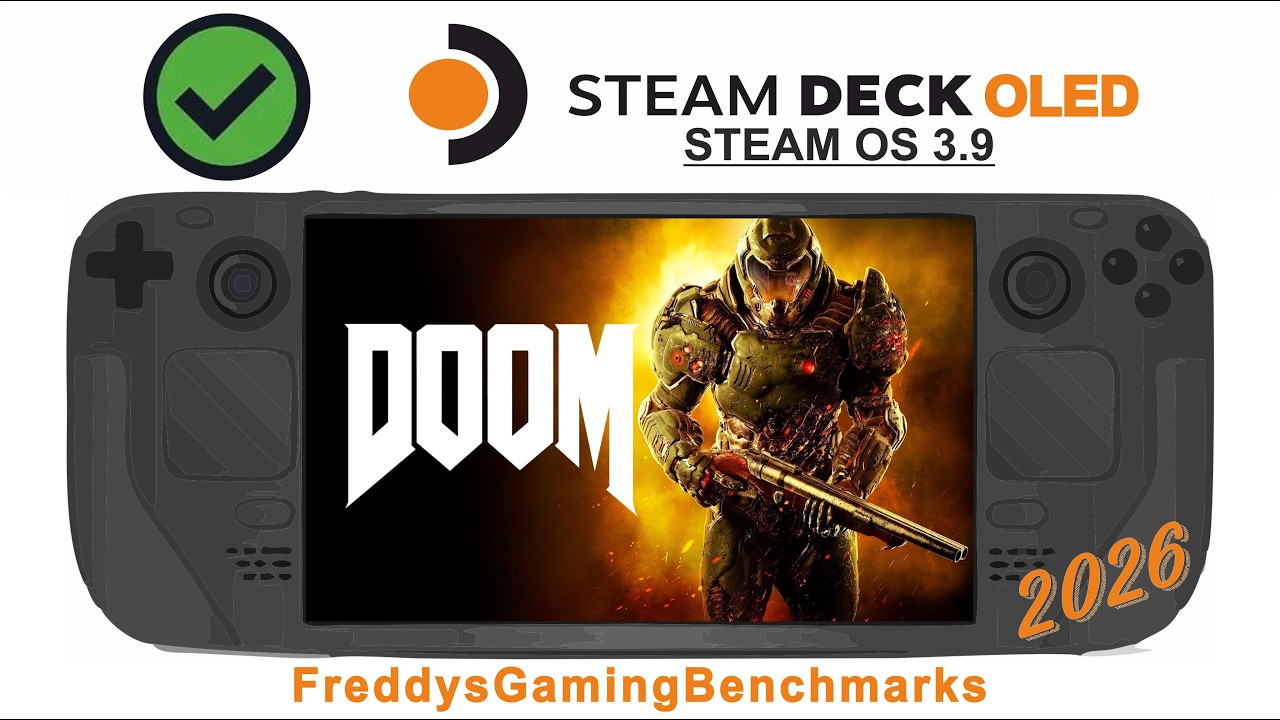 Doom (Test 02.2026) on Steam Deck OLED with Steam OS 3.9