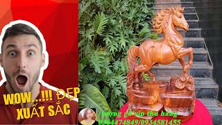 Khám phá Nhất Mã Thong Dong Gỗ Hương Ta – Biểu Tượng Thành Công Và Tự Tại