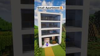 Minecraft Small Apartment🏠 #shorts #minecraft