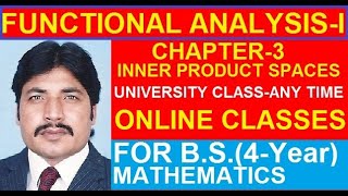 CONTINUITY OF INNER PRODUCT,THEOREM (P.U.M.Sc.MATH 2016A)