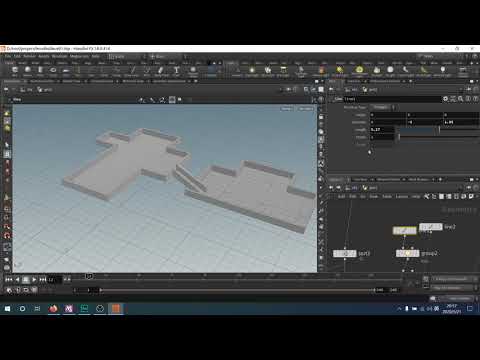 houdini procedural dungen