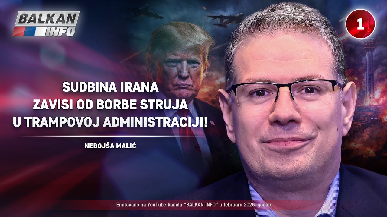 INTERVJU: Nebojša Malić – Sudbina Irana zavisi od borbe u Trampovoj administraciji! (27.2.2026)