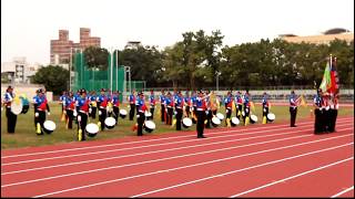 1081102國立中興大學百年慶表演-中正預校鼓號樂隊校友團2