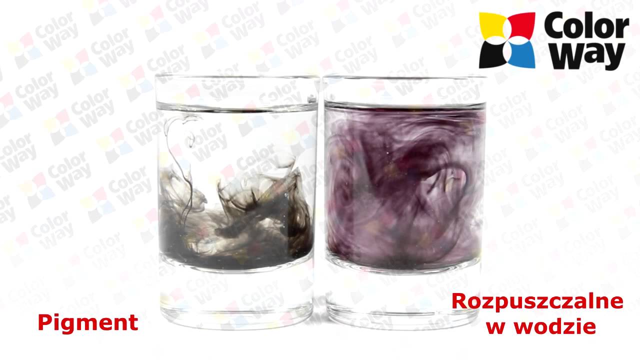 Jak odróżnić atramenty wodno-rozpuszczalne od pigmentowych