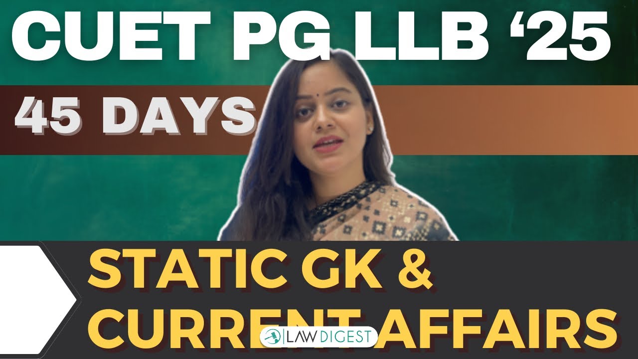 How to cover Static GK and Current Affairs for CUET PG | CUET PG 2025 ...