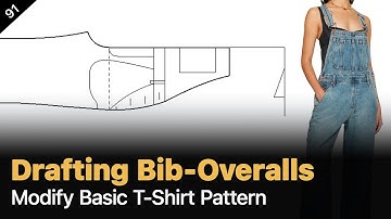 Pants to Overalls: The Ultimate Guide to Drafting a Bib-Overall Pattern