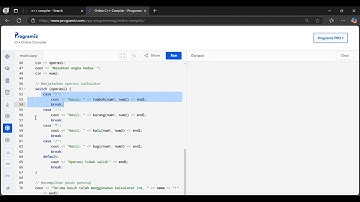 Menjelaskan Program Kalkulato Sederhana Menggunakan Bahasa Pemrograman C++ @SMASDIPONEGOROTUMPANG