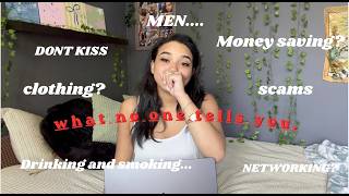 things i wish i knew before i started college... (BRUTALLY HONEST)