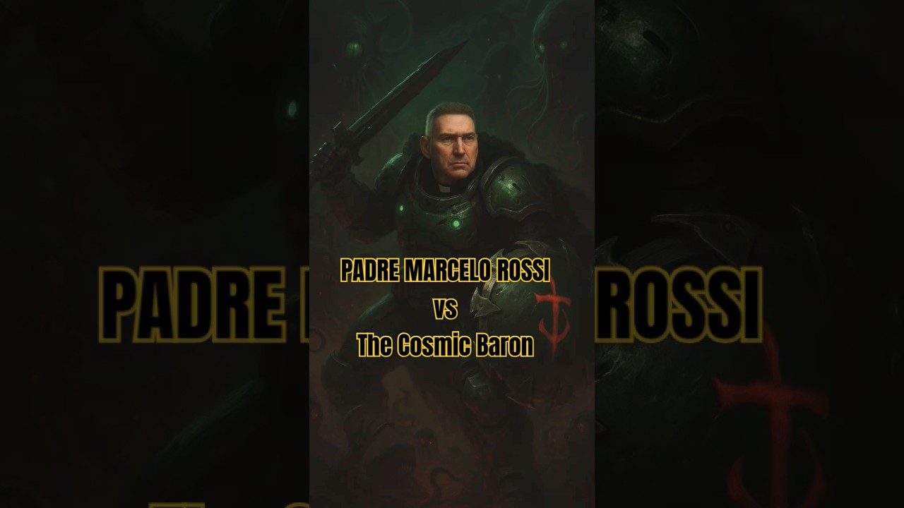Priest Marcelo Rossi against the COSMIC BARON and UMBRAl FORCES from Ry'uul 
