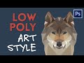 Low Poly Artwork from Photographs | Photoshop Tutorial