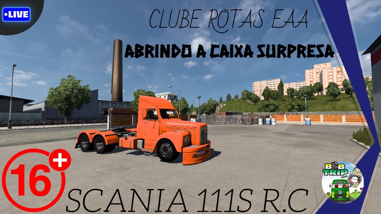  ets2 1 49 clube rotas eaa scania 111s r c abrindo a caixa de