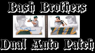 Cutting Up Cards to Satisfy my PC - Bash Brothers Dual Auto Patch Booklet