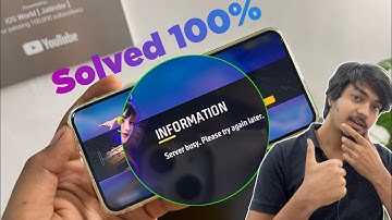 Free fire server busy problem | server busy please try again later free fire |ff server busy problem