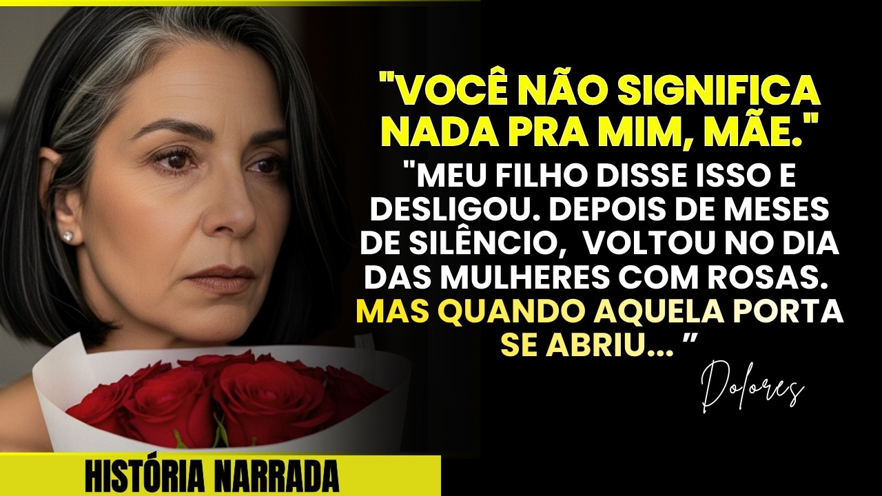Você não significa nada pra mim, mãe.’ No Dia das Mulheres ele voltou com rosas… e ouviu a verdade.