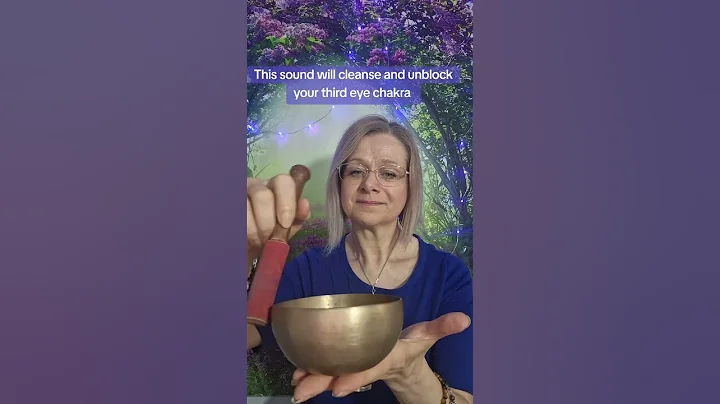 third eye chakra cleanse. Tibetan singing bowl sound healing