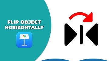 How to flip the object horizontally in Apple Keynote