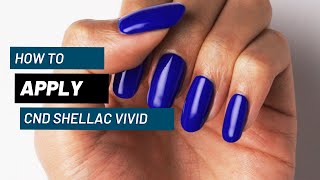 How to Apply CND Shellac VIVID | Bold Color & Precision Nail Art Made Easy