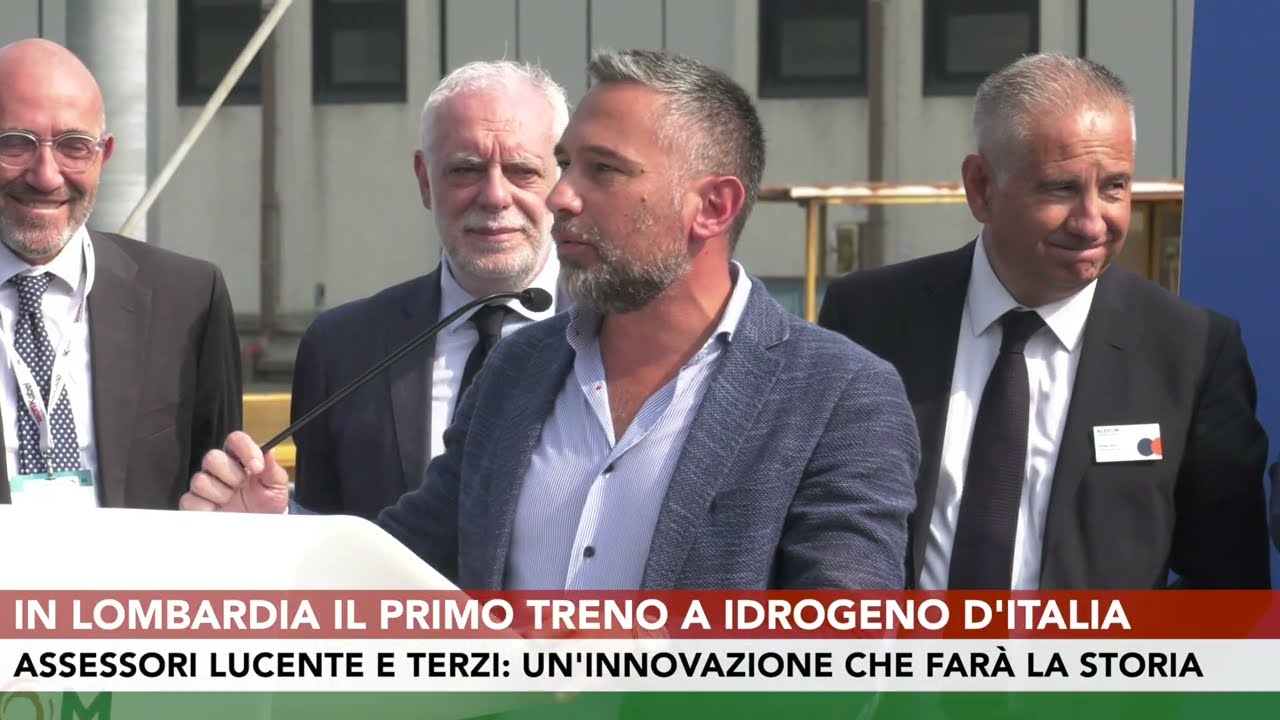 In Lombardia il primo treno a idrogeno d'Italia