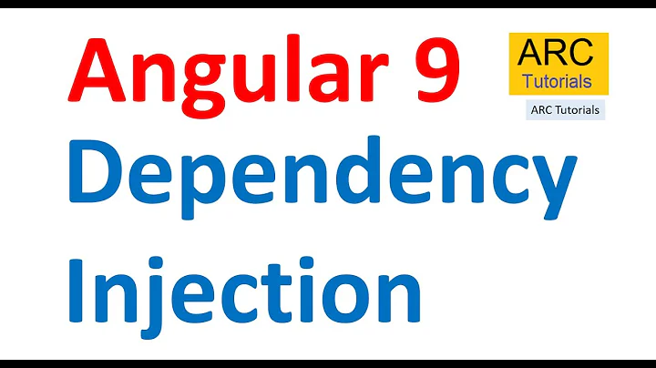Angular 9 Tutorial For Beginners #55 -  Dependency Injection Explained