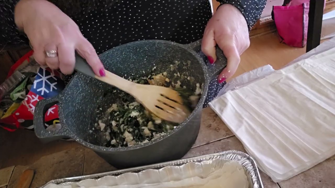 February 16, 2026 Greek Spinach Pie - Spanakopita