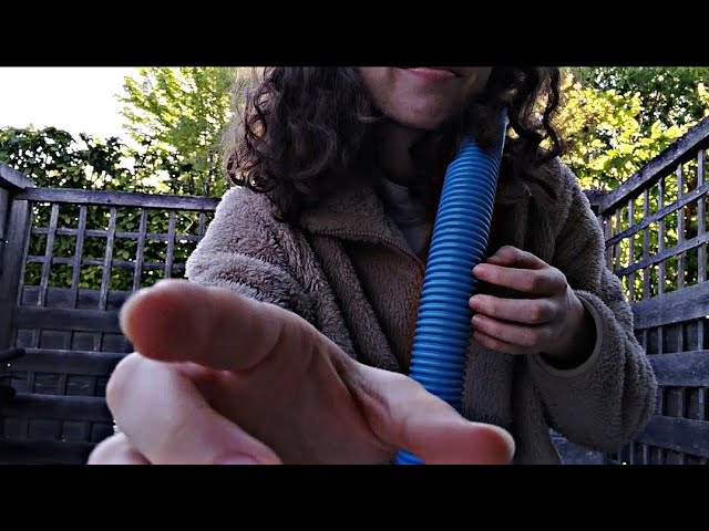 LOFI ASMR IN MY GARDEN 🏡 classic hand sounds & movements, mouth sounds ~ minimal talking ~