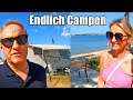 Endlich Campen  - Geheimen Campingplatz direkt in Kiel gefunden 😎 AddiHabibi Vlog