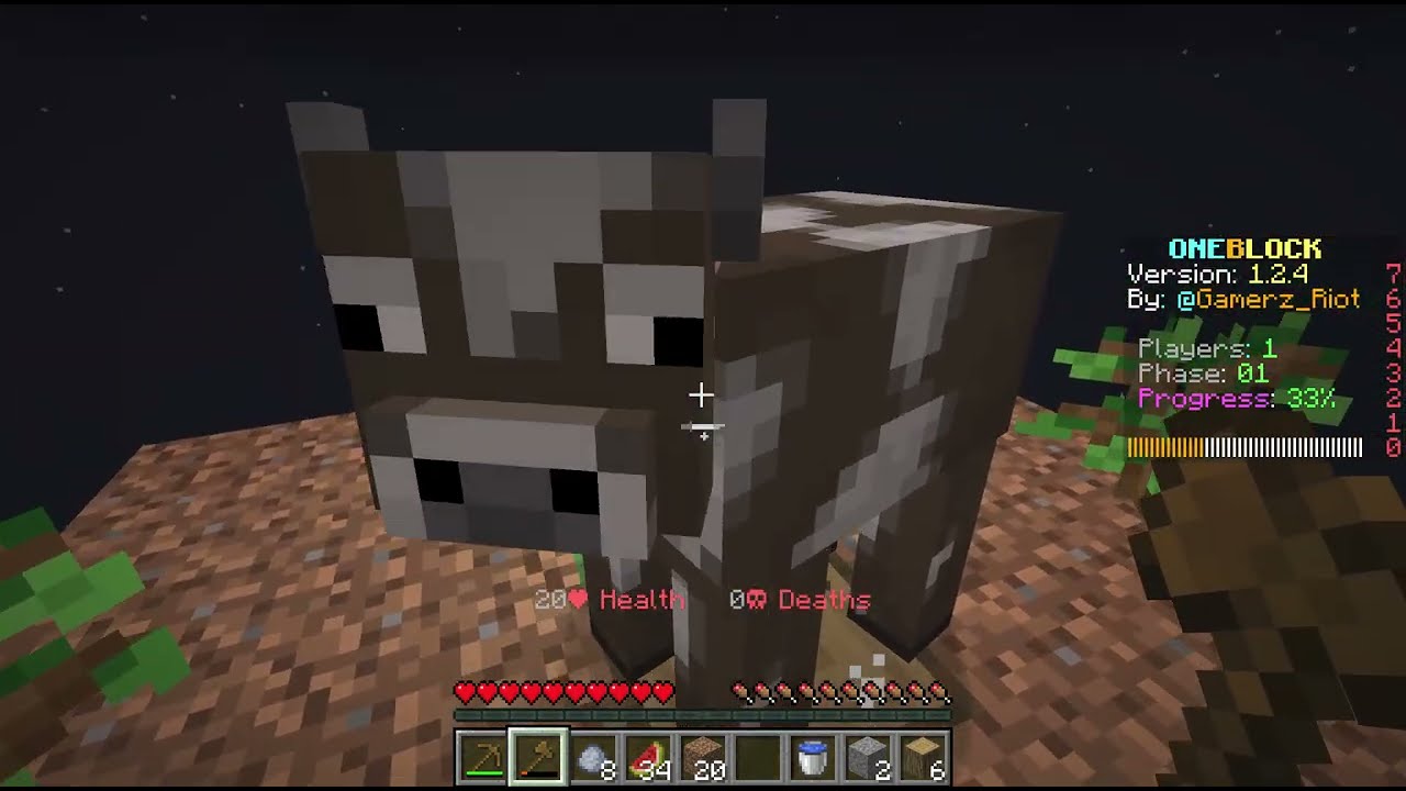 Minecraft one block 2