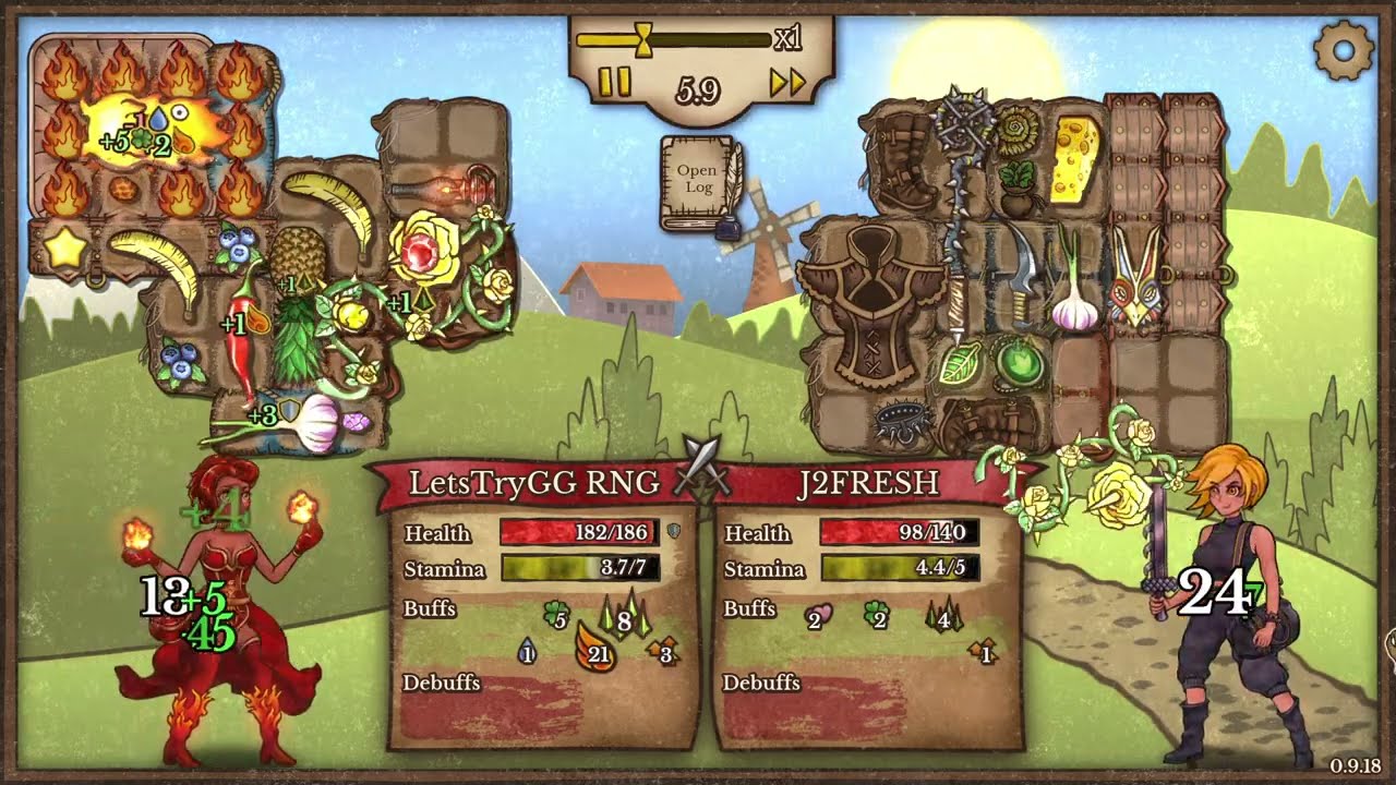 s3e35 Draconic Thornbloom = 12x crits: RNG Backpack Battles, Gold 7 Pyro