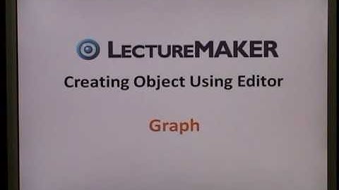 LectureMAKER - Creating Object Using Editor -- Equation.wmv