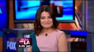 Emilie de Ravin on Good Day LA  - 09-28-12