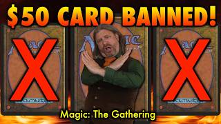 $50 Card BANNED! Is Standard Saved -- Magic: The Gathering Commentary Video