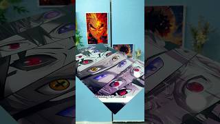 Naruto Legendary EyesMetal Poster,Sharingan Rinnegan No Drill Anime Wall Art#narutofans#imetalposter