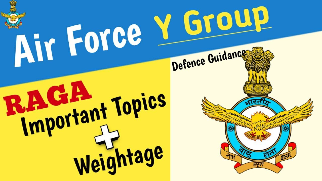 Air Force Y Group Important Topics || Important Chapters For Air force Y Group || Y Group Strategy