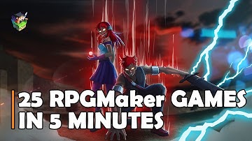 25 RpgMaker Games in 5 Minutes
