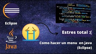 Como hacer un menu en java (Eclipse)*