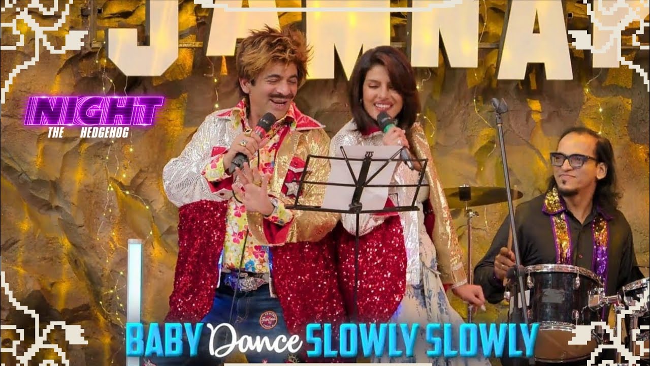 "BABY DANCE SLOWLY SLOWLY" By Sunil Grover × Priyanka Chopra 🎶 ⚡🔥 | All Rounder Piyush 