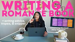 writing a romance book *drafting advice & progress update* ✍🏻📖