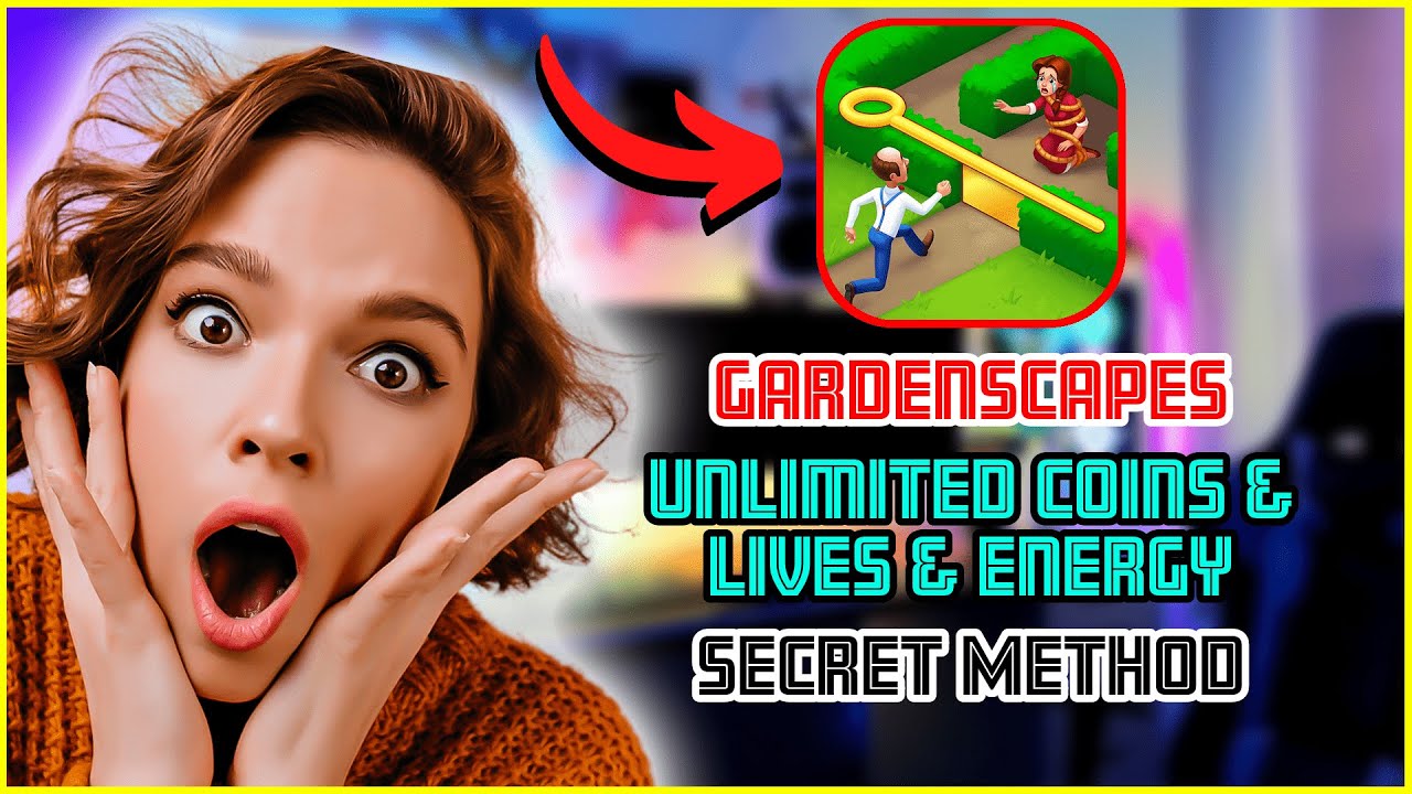 Gardenscapes Hack Mod 2024 💋 Get Unlimited Free Coins & Lives & Energy