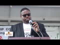Rev. K.W Tulloss and the Black Leadership Coalition speak up for justice and Unity