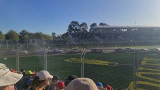 V8 SUPER CARS turn 1 race start Albert Park 2024