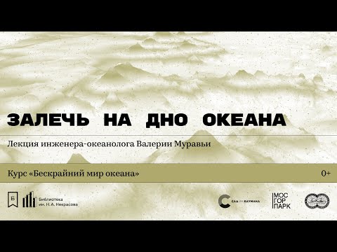 «Залечь на дно океана». Лекция инженера-океанолога Валерии Муравьи