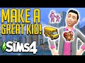 Doing Great! Child Character Values (Parenthood) - The Sims 4 Super Sim Let's Play Part 4