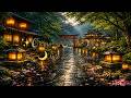 🌿🏯 Ancient Kyoto Temple Rain for Deep Sleep | Hidden Forest Shrine ASMR Ambience