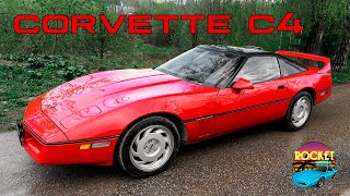 Chevrolet Corvette (C4) замена радиатора печки и уплотнителей стекол дверей (бархоток)