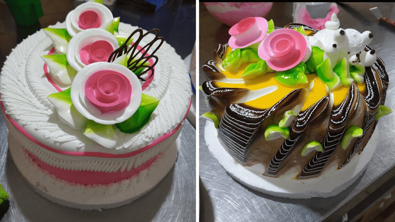 decoración de tortas de cumpleaños | ideas de como decorar pasteles para  cumpleaños - YouTube