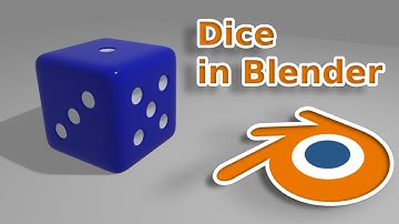 How to make a Dice in Blender | [ Blender tutorial for beginners ]