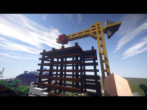 Minecraft Construction Site ゲーム マインクラフト の工事現場 建築現場紹介 Naver まとめ