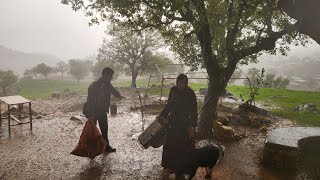 Sounds Of Storm And Rain The Courage Of Asghar And Halimah Against The Troubles Of Nature